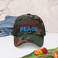 I Vote For Peace Hat