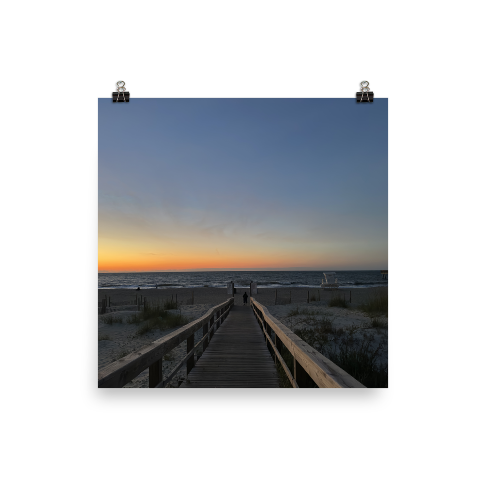 Sun Rise at Savannah's Tybee Island Beach Pier